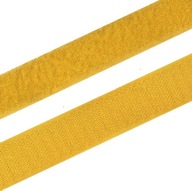 VELCRO Páska na suchý zips Medvedík + Háčik 25mm - 1m Žltý