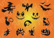 Šablóny na tetovanie - Halloween