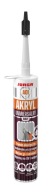Univerzálny flexibilný AKRYLÁTOVÝ TĚSNÍK na praskliny a škáry, BIELY 300ml