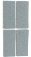 Samolepiace plsti STAROSTLIVOSŤ O PODLAHU 40x90 mm SVETLO SIVÁ