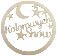 Kruhový okraj, základňa pre Dream Catcher makramé, 20 cm