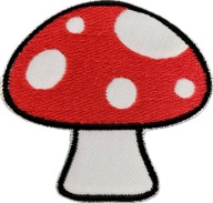 Náplasť MUCHOMOR na oblečenie Nášivka Thermo Patch