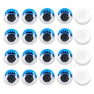 POHYBLIVÉ OČI NA DEKORÁCIU 12x3,5mm 20ks