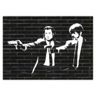 Samolepky A5 LEVEL Pulp Fiction Graffiti