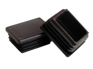 PVC plochý uzáver 60x60 mm 1,5-3,0 mm balenie 5 ks.