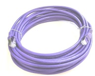 ETHERNET SSTP LAN KÁBEL CAT6A RJ45 7,4M FIALOVÝ