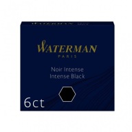 NÁPLŇKY PER WATERMAN 6 KS, SILNÁ ČIERNA