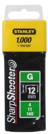 Sponky g-12mm 1000 ks. Stanley