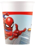 Papierové poháre (WM) Spiderman Crime Fighter Marvel, 200 ml, 8 ks (SUP