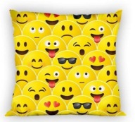 obliečka na vankúšik Jasiek 40x40 emotikony, smajlík emotikony