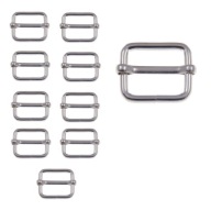 KOVOVÝ REGULÁTOR 20 mm STRIEBORNÝ (10 ks)