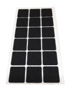 PLSTENÉ PODLOŽKY PRE ČIERNY NÁBYTOK 30X30 PREMIUM