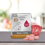 PLATINUM Menu Iberico+Turkey mokré krmivo 375 g