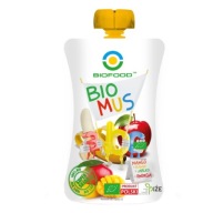 Bezlepková bio mango-banánovo-jablková pena 90g