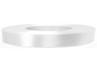 Saténová STUHA 6 mm stuha 32 m biela 8002