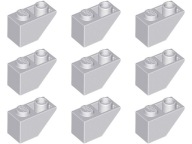 LEGO 3665 SKOS 2x1 svetlosivá (10g) 9 ks.