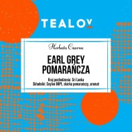 TEALOV čaj čierny EARL GREY ORANGE 50g