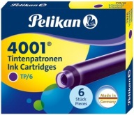 Pelikan NÁPLŇKY NA PERÁ KRÁTKE FIALOVÉ