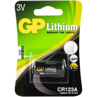 GP lítiová batéria 3V CR123A 123 CR123 DL123A 123A
