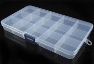 Organizér 15 priehradkový kontajner 17,5x10x2,2cm OR2