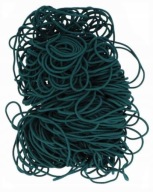 Gumová struna guľatá elastická struna ZELENÁ 2mm - 10m