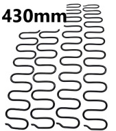 Vlnová pružina ZIG-ZAG A 430mm 1ks rohová posteľná pohovka 43 cm