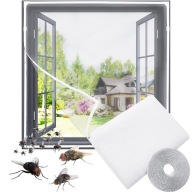 SIEŤKA NA KOMÁRY OKENNÁ HMYZ KOMÁRE 130x150 + VELCRO
