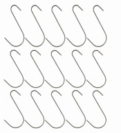 VEĽKÉ ÚDIAČKOVÉ HÁČKY S-3/15cm 15ks na borniak