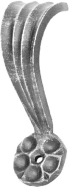 UPEVŇOVANIE KĽÚČKY MADLO KOVANÉ PRVKY 64.002 H175xL55 8MM