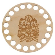 BSZ275-E Podložka podložky - gravírovanie, kruh 10 cm - strana