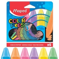 Maped Colorpeps chodníková krieda 6 farieb