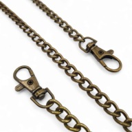 REŤAZ S KARBÍNKAMI - ST/GOLD - 100 CM