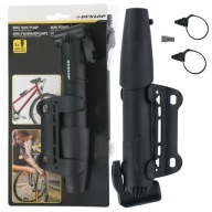 Teleskopická ručná pumpa na bicykel na rám bicykla, malá mini DUNLOP 8bar