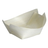 Drevená miska na kŕmenie prstami 7cm 100 ks.