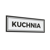 Kuchynka - nálepka 10x30