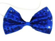 Sequin Motýlik / Sequin Blue Cornflower Blue Motýlik