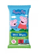 Peppa Pig vlhčené obrúsky 15 ks.