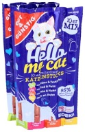 Tyčinky pre mačky mix príchutí G&G HELLO MY CAT Tyčinky 10 kusov DE