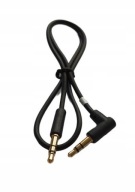 3,5 STEREO jack kábel 2x uhlová zástrčka 0,5 m HQ (1848a