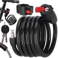 BIKE LOCK LOCK BEZPEČNOSTNÁ REŤAZ KÁBEL NA BICYKEL DLHÝ 1 m
