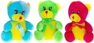 Maskot medvedíka Farba 3 farby - 16cm
