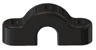 SUN - OMEGA NÁSTENNÁ KONEKTORA PRE 16 mm LANÁ IHRISKO - ČIERNA