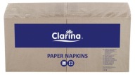 Clarina Gastr obrúsky. 250 ks. 33x33cm EKO HNEDÁ