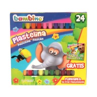 Plastelína 24col Bambino