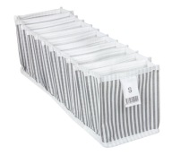 Organizér do zásuvky na spodnú bielizeň s priehradkami S 41x11x12CM