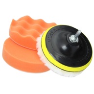 LEŠTIACE PODLOŽKY NA SPONG FUR DISC VELCRO stopka 125MM