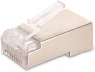 GETFORT SIEŤOVÁ ZÁSTRČKA RJ45 CAT.5e 8P8C tienená