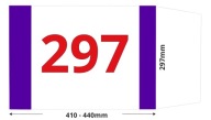 Obal knihy A4 297 mm, nastaviteľný 29,7 cm