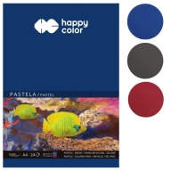 Happy Color pastelový blok A4 160g 24 listov Farby