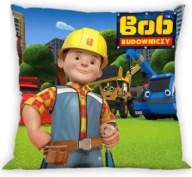 OBLIECKA NA VANKÚŠ 40X40 jasiek BOB BUDOWNICY bavlna 24h!